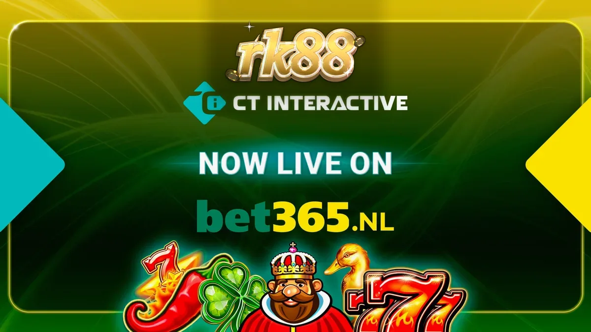Tampilan antarmuka permainan slot CT Interactive di layar perangkat seluler